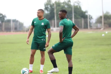 Patson Daka and Frankie Musonda