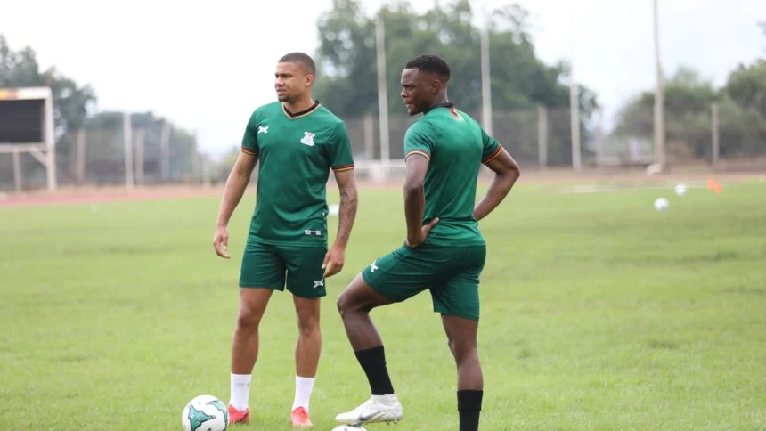 Patson Daka and Frankie Musonda