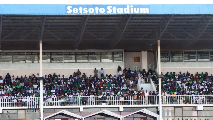 Lesotho's setsoto stadium