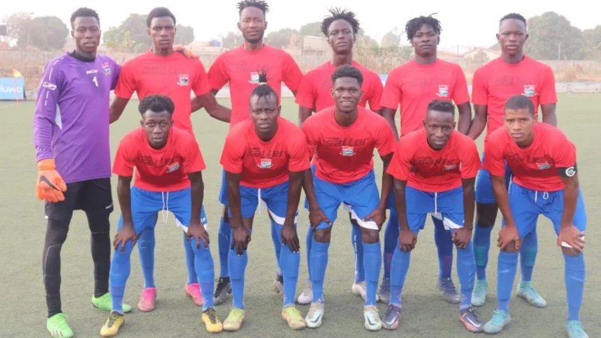 The Gambia U-20 national team.