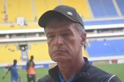 Veselin Jelusic, coach of the Lesotho National Team