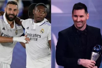 David Alaba-Karim Benzema-Lionel Messi