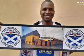 CHIBAALA- Ayr United super fan