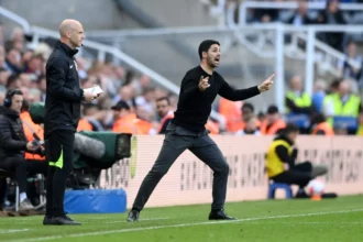 Mikel Arteta- (Photo by Stu Forster/Getty Images)