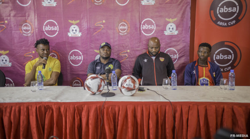 From right to left, Cedric Djeugoue, Ian Bakala, Cosma Mujika and Kelvin Mwanza. (Picture via Forest Rangers FC media)