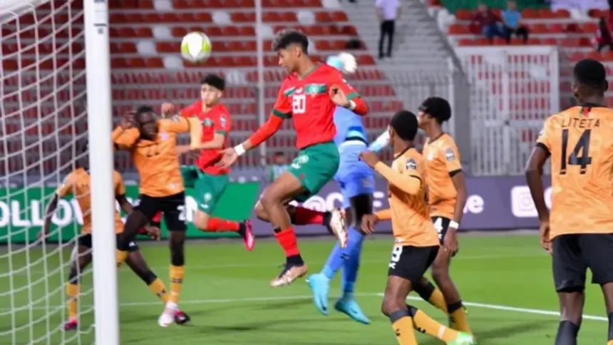 zAMBIA vS mOROCCO U17