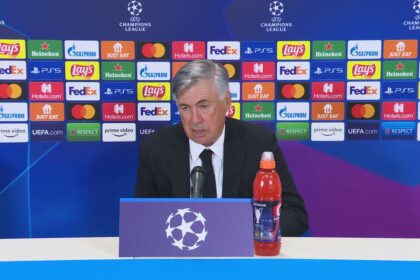 Carlos Ancelotti - Real Madrid FC coach.