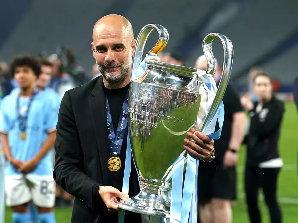 Pep Guardiola first manager to win a treble twice - Bolanews