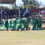 Mufulira Wanderers players at Shinde stadium- (Picture via FB/Mufulira Wanderers FC)