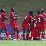 Malawi National Team celebrates goal during the 2023 COSAFA Cup at the King Zwelithini Stadium, Umlazi (Photo by ©Muzi Ntombela/BackpagePix)