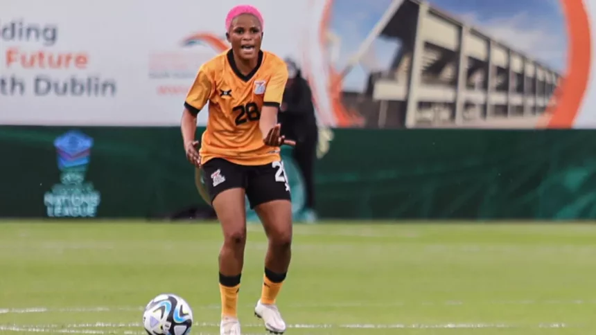 Susan Banda in action for the Copper Queens. ( Picture by FAZ Media)