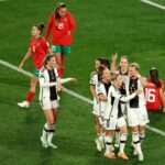 Germany's 6-0 win over the Atlas Lionesses is the tournament's largest margin of victory at the 2023 FIFA Women's World Cup so far. (Photo by Mackenzie Sweetnam - FIFA/FIFA via Getty Images)