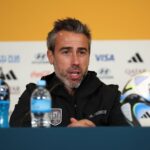 Spain Women's National Team coach Jorge Vilda. (Photo by Hagen Hopkins - FIFA/FIFA via Getty Images)