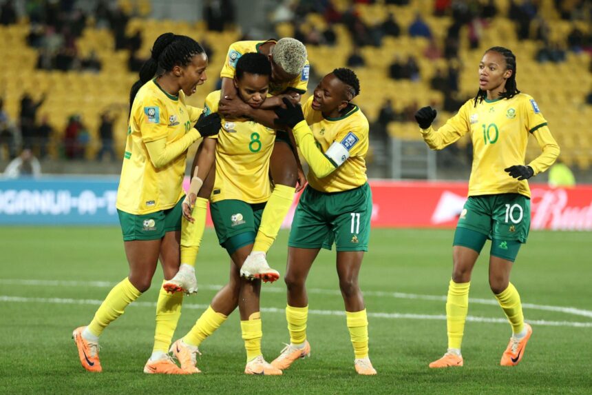 South Africa Women's National Team. (Photo via Getty Images)