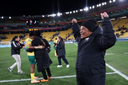 Desiree Ellis is the first South African coach to qualify for the knockout stage of a senior World Cup, male or female. (Photo by Maja Hitij - FIFA/FIFA via Getty Images)