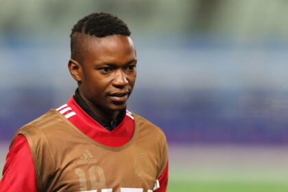 Rainford Kalaba during the FIFA World Club Cup match between TP Mazembe and Sanfrecce Hiroshima at Osaka Nagai Stadium on December 13, 2015 in Osaka, Japan. (Photo by Matthew Ashton - AMA/Getty Images)