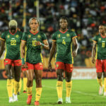 Cameroon players during the 2024 Women’s Africa Cup of Nations Qualification match between Cameroon and Kenya held at Stade de la Réunification in Douala, Cameroon on 22 September 2023 ©AchilleTsanga/BackpagePix