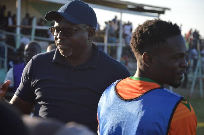 Green Eagles coach Alex Namazaba. (Picture via Green Eagles FC media)