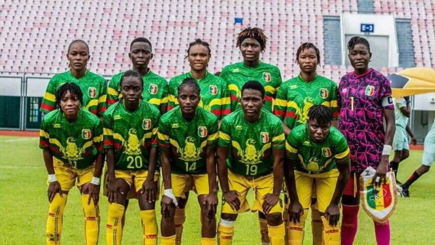 Mali Women's National Team. (Picture via FB/Fédération Malienne de Football)