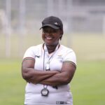 Zambia Women's National Team assistant coach, Florence Mwila. (Picture via FAZ Media)