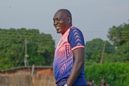 Trident Football Club head coach Albert Kachinga. (Photo via Trident FC media)