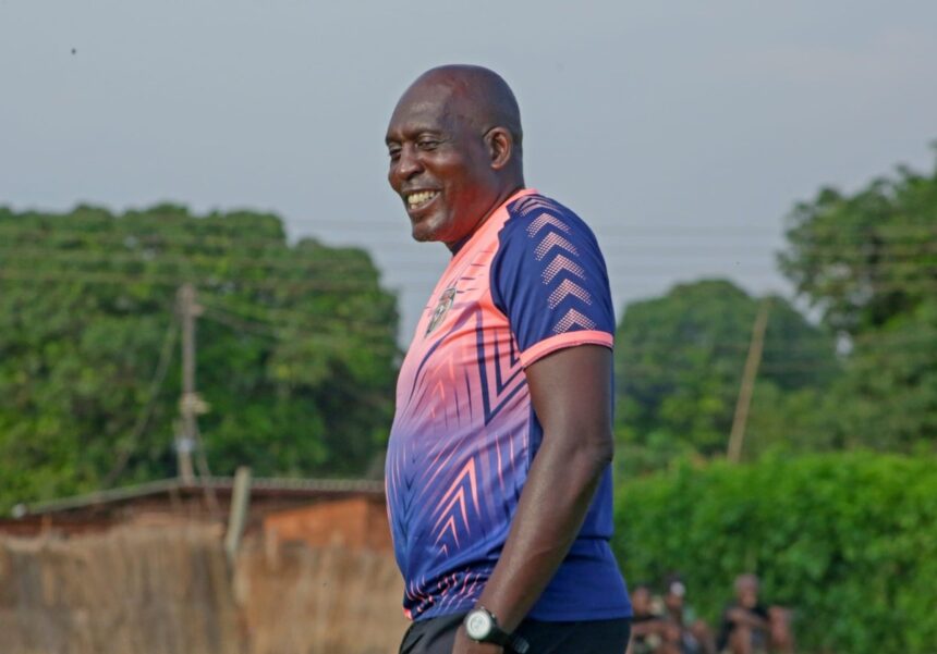 Trident Football Club head coach Albert Kachinga. (Photo via Trident FC media)