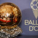 The Ballon d'Or trophy in 2022. (Photo by FRANCK FIFE/AFP via Getty Images)