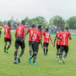 FC MUZA players looking dejected after suffering their first defeat of the season. (FC MUZA media)