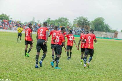 FC MUZA players looking dejected after suffering their first defeat of the season. (FC MUZA media)