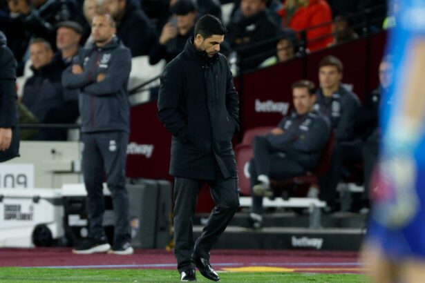 Mikel Arteta (Photo by Nigel French/Sportsphoto/Allstar via Getty Images)