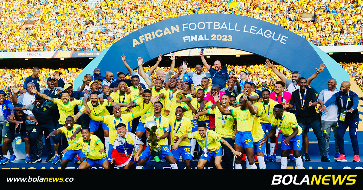 Sundowns Crowned Champions Of Inaugural African Football League - Bolanews