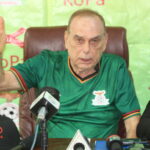 Avram Grant during a press conference at the football house in Lusaka. (Photo/BolaNews Gallery)