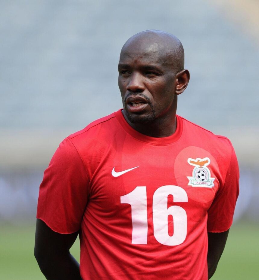 Ex-Chipolopolo goalkeeper, Kennedy Mweene. (Photo by HARNOLS/AFP)