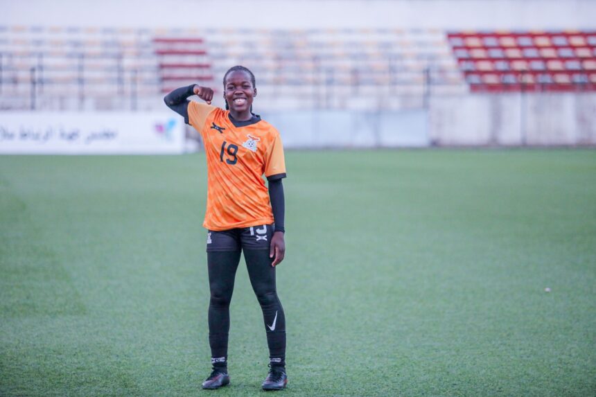 Natasha Nanyangwe during a training session. (Photo/courtesy)