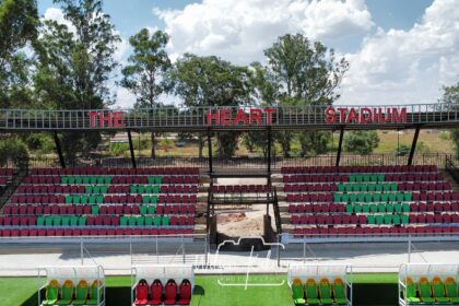 Newly built heart stadium. (Photo by Wilson Kakurira Photography)