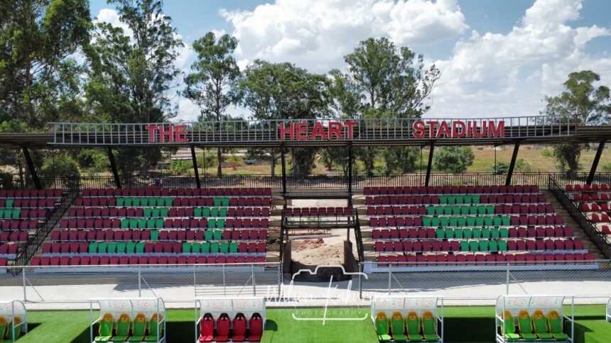 Newly built heart stadium. (Photo by Wilson Kakurira Photography)