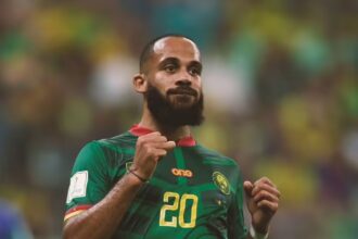 Cameroonian striker Bryan Mbeumo. (Photo/courtesy)