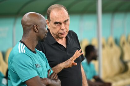 Avram Grant during a FIFA Legends and Workers match at Al Thumama Stadium on December 12, 2022 in Doha, Qatar. (Photo by Harold Cunningham/FIFA)