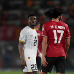 Mohamed Kudus of Ghana during the TotalEnergies CAF Africa Cup of Nations group stage match between Egypt and Ghana at Stade Felix Houphouet Boigny on January 18, 2024 in Abidjan, Ivory Coast. (Photo by Ulrik Pedersen/DeFodi Images via Getty Images)