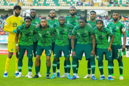 The Super Eagles of Nigeria. (Photo via X@NGSuperEagles)