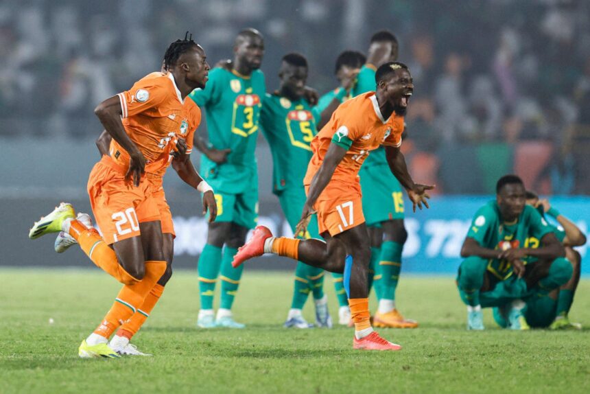 Ivory Coast knocks out Senegal as the Afcon defending champions' jinx  continues - Bolanews