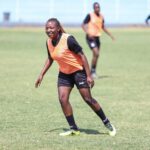 Natasha Witika during the training with the Copper Queens in 2022. (Photo/courtesy)