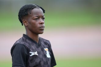 Ireen Lungu during the 2022 COSAFA Women’s Championship Zambia training session held at The Westbourne Oval in Gqeberha, South Africa on 30 August 2022. (Photo via Shaun Roy/BackpagePix)