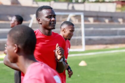 Kenyan midfielder, Duncan Otieno. (Photo/courtesy)