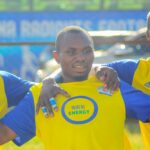 Mwila Kalumba in the middle during Indeni's match against Lumwana Radiants. (Photo via FB/Indeni FC On The Ball)