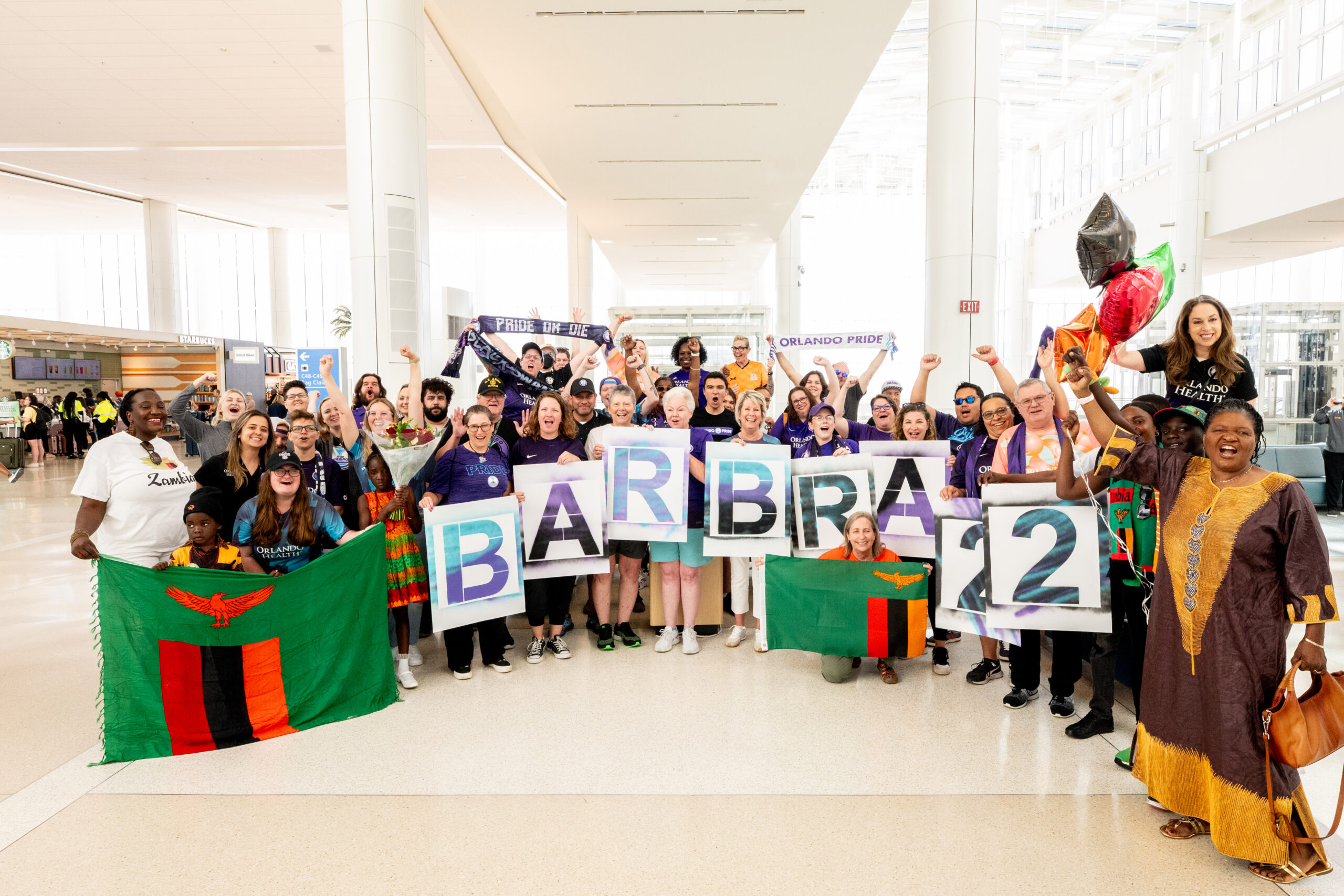 Barbra Banda Arrives To A Thunderous Welcome In Orlando Bolanews