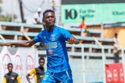 Fredrick Mwimanzi. (Photo via Kabwe Warriors FC media)