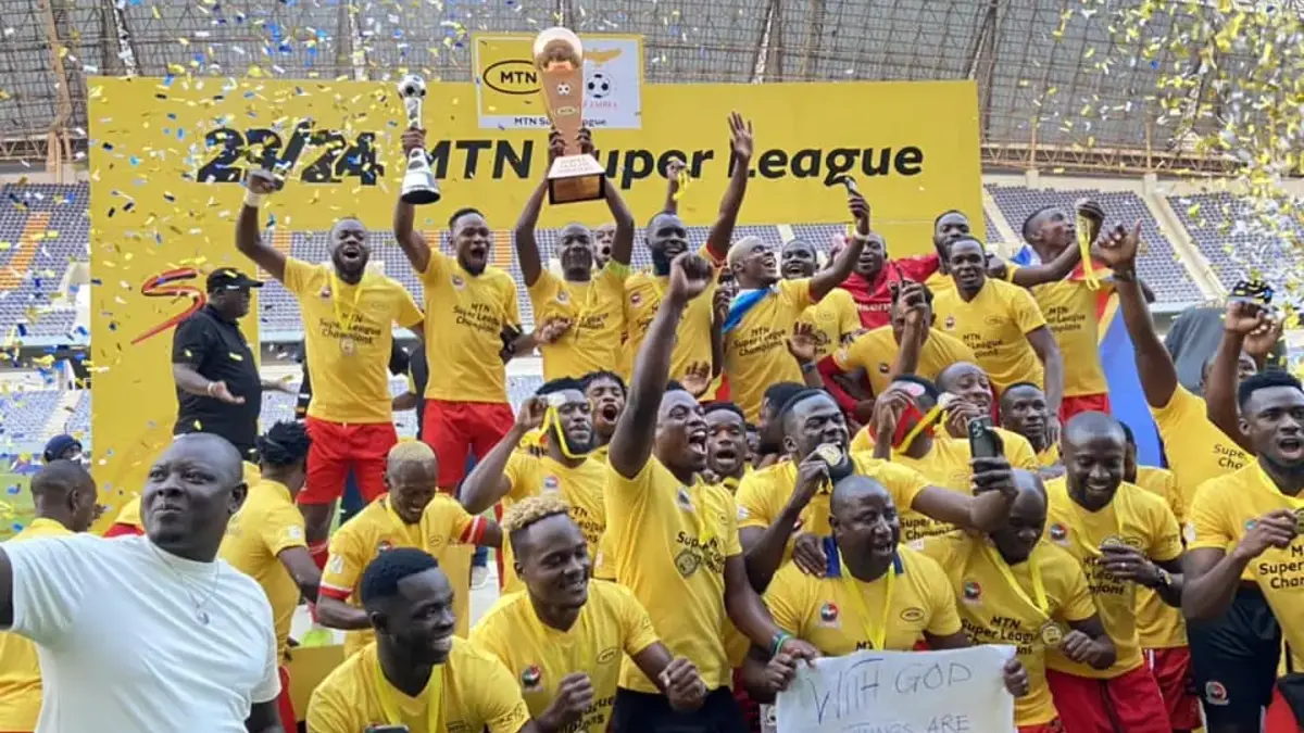 Red Arrows crowned 202324 Zambian Super League Champions Bolanews
