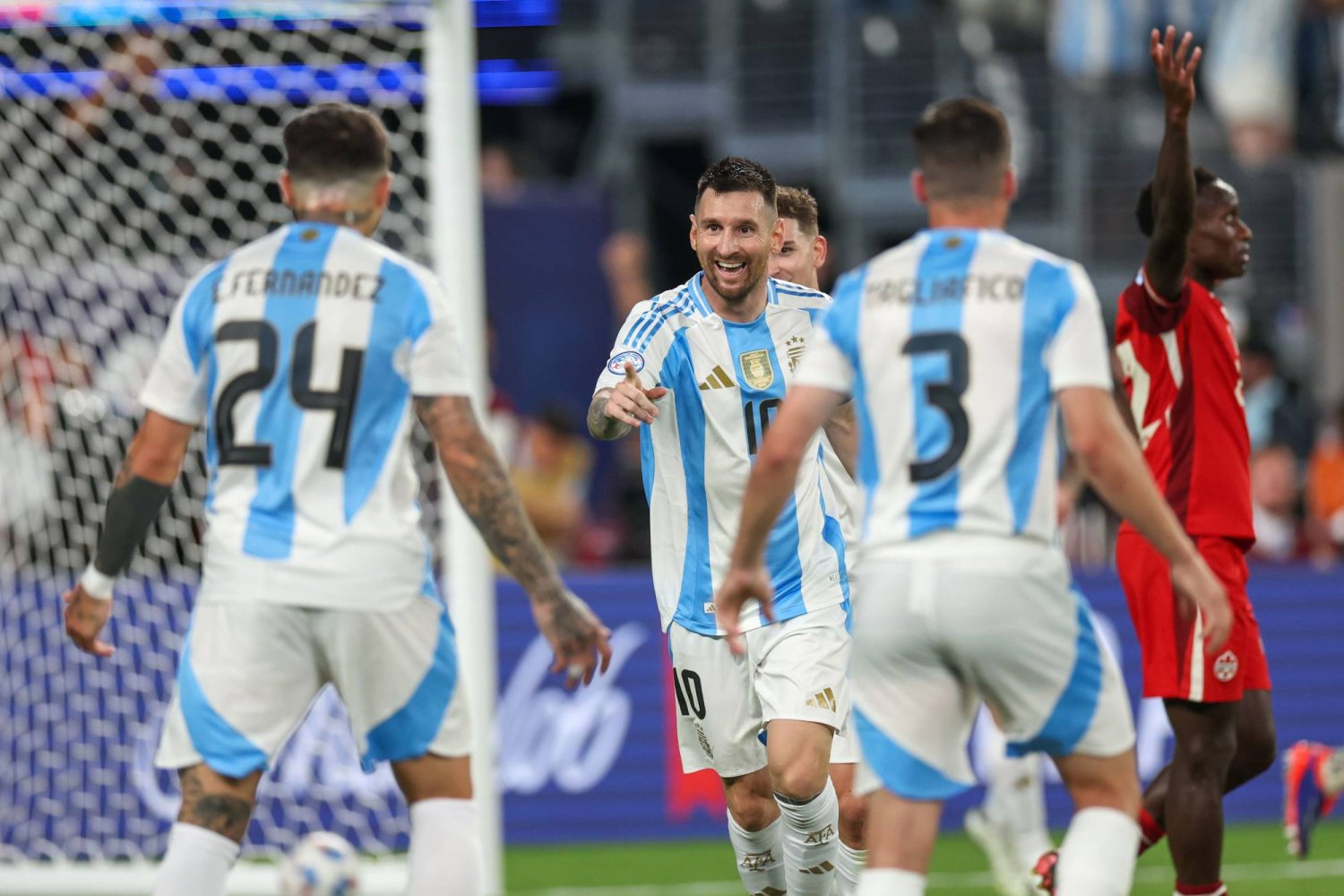 Messi close to securing another international trophy as Argentina storm