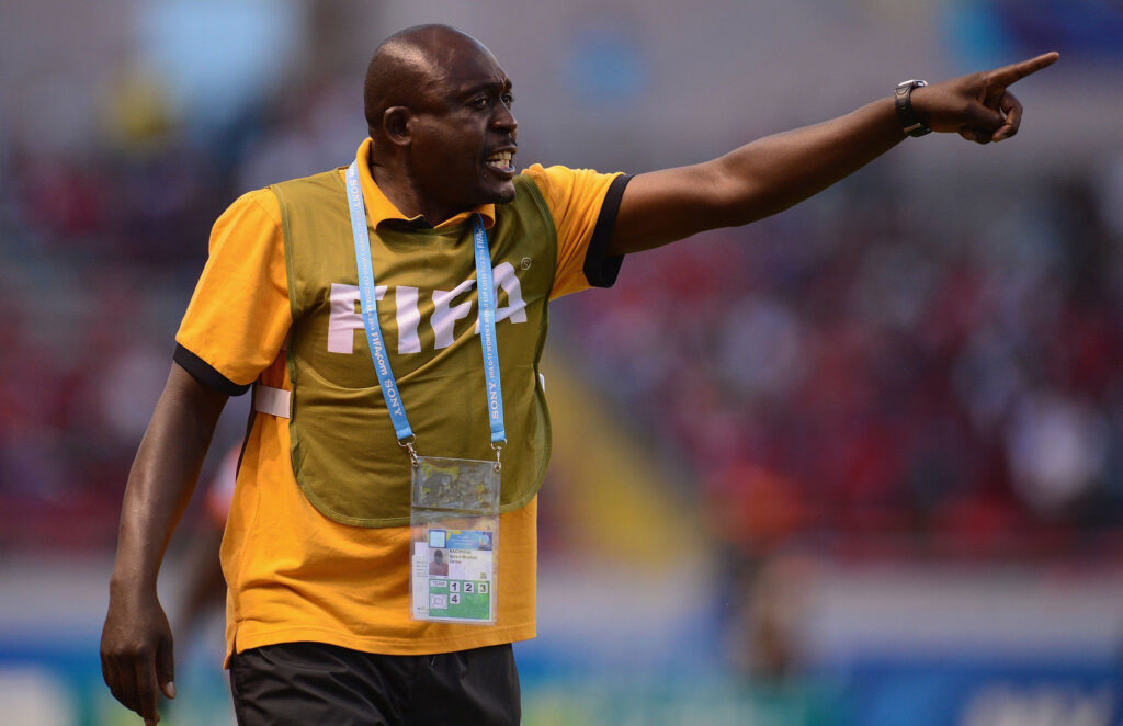 Albert Kachinga during the FIFA U-17 Women’s World Cup Group A match between Italy and Zambia at Estadio Nacional on March 15, 2014 in San Jose, Costa Rica. (Photo by Jamie McDonald - FIFA/FIFA via Getty Images)